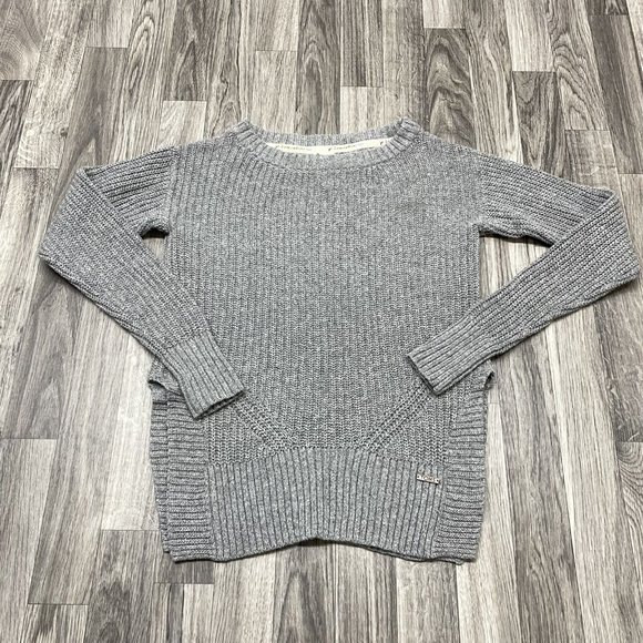 TOMS Crewneck Pullover Green Wool Blend Knit Sweater Women's Size XS - Picture 4 of 11